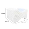 Knee Pillow Memory Foam Leg Pillow Comfortable Between Legs Pillow for Side Sleeping