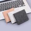 Men's Bi-Fold Leather Wallet: Soft, Compact Billfold for Students