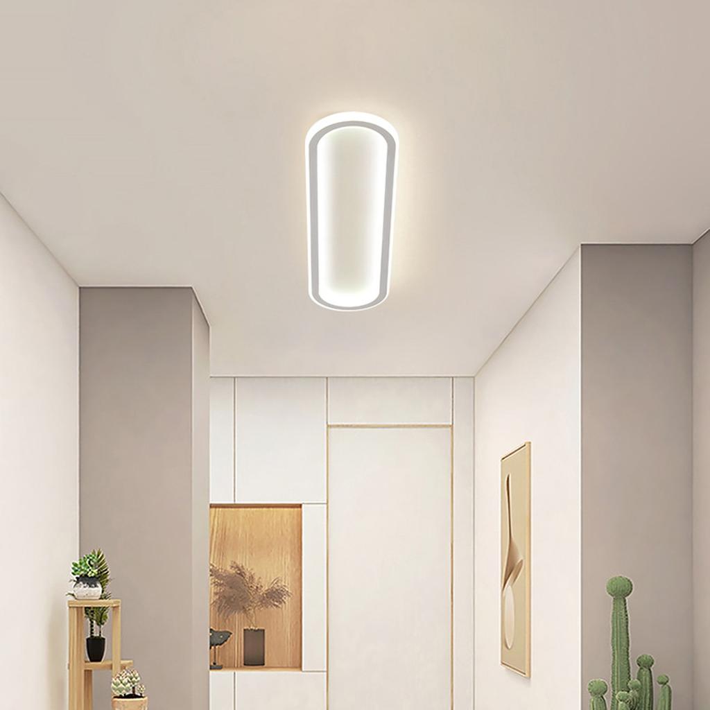 Ceiling Light Dimmable Modern LED Linear Ceiling Lamp with Remote Control for Kitchen Bedroom