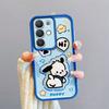 KEYSION Shockproof Case for Realme C85 5G with Lanyard Soft Silicone Cute 3D Cartoon Doll Phone Back Cover for Realme C85