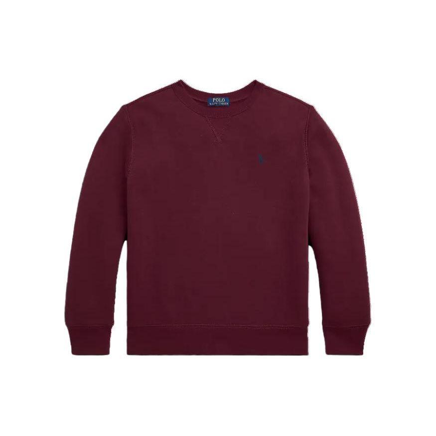 

Polo Ralph Lauren Однотонный свитшот с круглым вырезом, приталенный, с длинным рукавом, детский, красный CWPOKNIY8020-963 XL