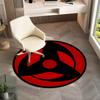 Famous cartoon NARUTO protagonist Uzumaki Naruto round carpet soft home decoration anti-slip door mat outdoor picnic mat carpet M2