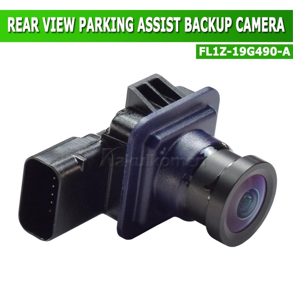 New Rear View Reverse Back Up Camera FL1Z-19G490-A FL1Z-19G490-B Fit For 2015 2016 2017 Ford Expedition FL1Z19G490A FL1Z19G490B чёрный