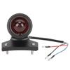 Universal Motorcycles Plating Retro Taillights Tail Brake Light Lamp Black SLJ W042B