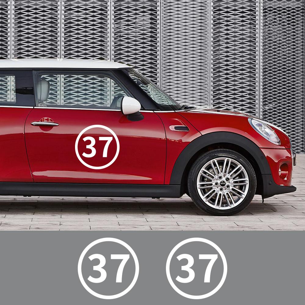 Car 37 Road Side Stickers Auto Decor Decal Cover For Mini Cooper R56 R57 R58 R50 R52 R53 R59 R61 Countryman R60 F60 F55 F56 F54