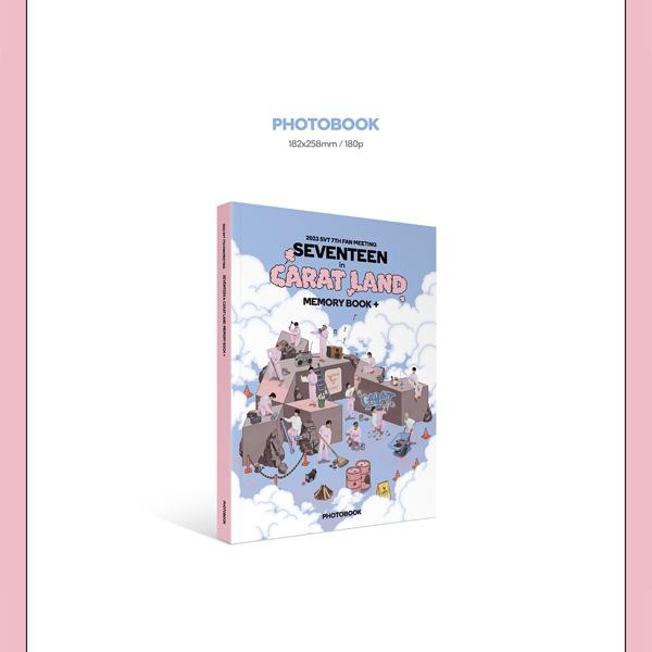 2023 SVT 7TH FAN MEETING SEVENTEEN у CARAT LAND MEMORY BOOK+