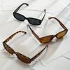 3 Pairs of Women's Square Frame Fashionable Glasses Multi-color Set, Suitable for Daily Wear