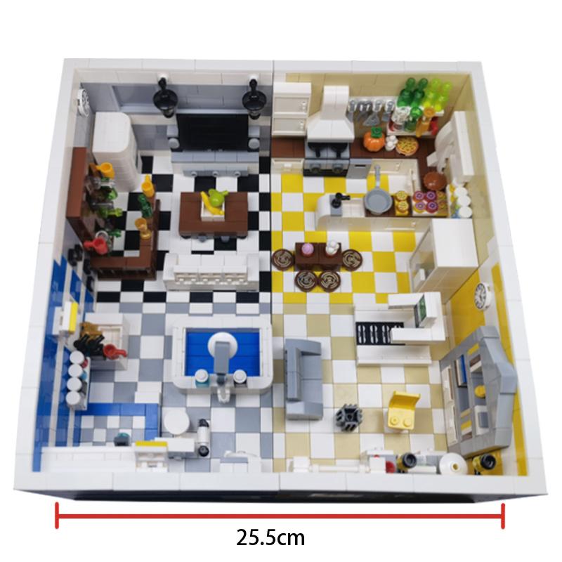 City-Area Furniture Construction High-Standard Construction-Blocks Play Sets High-Standard For High-Standard Children Premium-Quality Moc