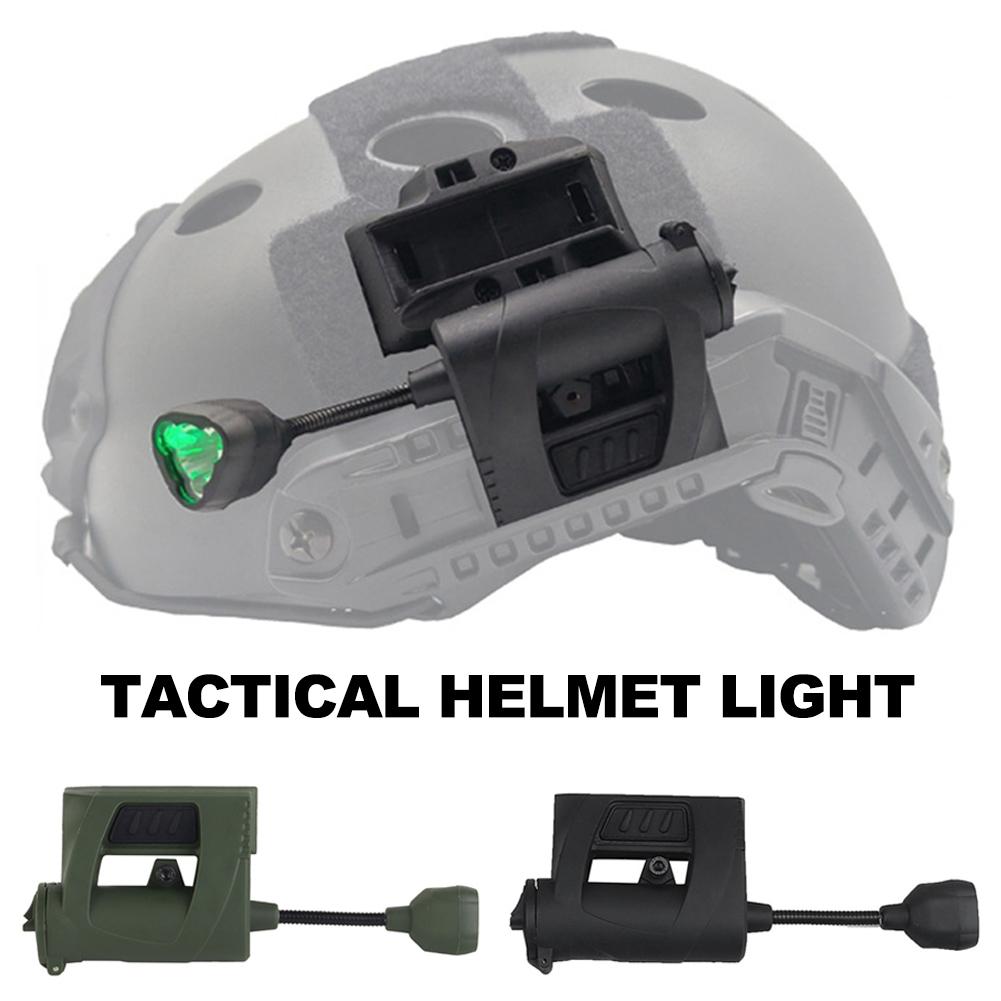 1Pc Tactical Helmet Light MPLS CHARGE 3 Modes Green Red IR Laser Helmet Lamp Energy Saving Hunting Airsoft Helmet Flashlight