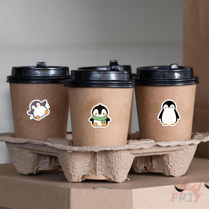 500Pcs/Roll Q Funny Penguins Series 02 Kids Rewards Stickers - DIY Scrapbooks Album Decor Sealing Label Decals