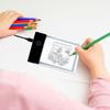 Super Mini LED Light Pad Ultra-Thin Light Box USB Powered Dimmable Brightness Artcraft Tracer for Children Students Adults Ding Tracing Practise