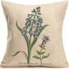 Popular Green Plant Linen Pillowcase Modern Simple Home Sofa Living Room Pillow Cushion