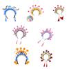 DIY Beijing Opera Headband Craft Set for Girls Children Festival Birthday Gift Children's DIY Beijing Opera Characters