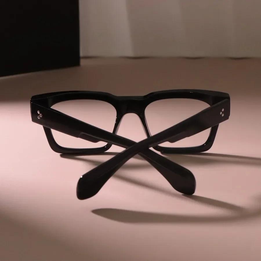 Schöne quadratische Damen Herren Brille Luxusmarke Designer Transparent Klar Optische Brille Mode Gestelle Oculos