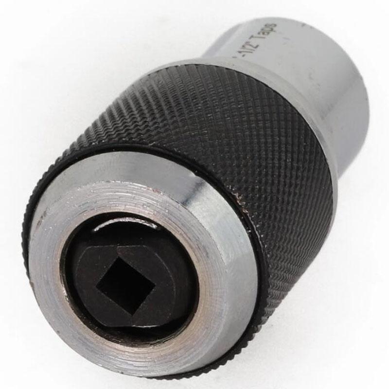 Adjustable Tap Socket Extraction Tool For Taps Reamers Screw Extractor 6-1/4 1/4-1/2in Drive Tap Socket For 3/8in Square Wrench