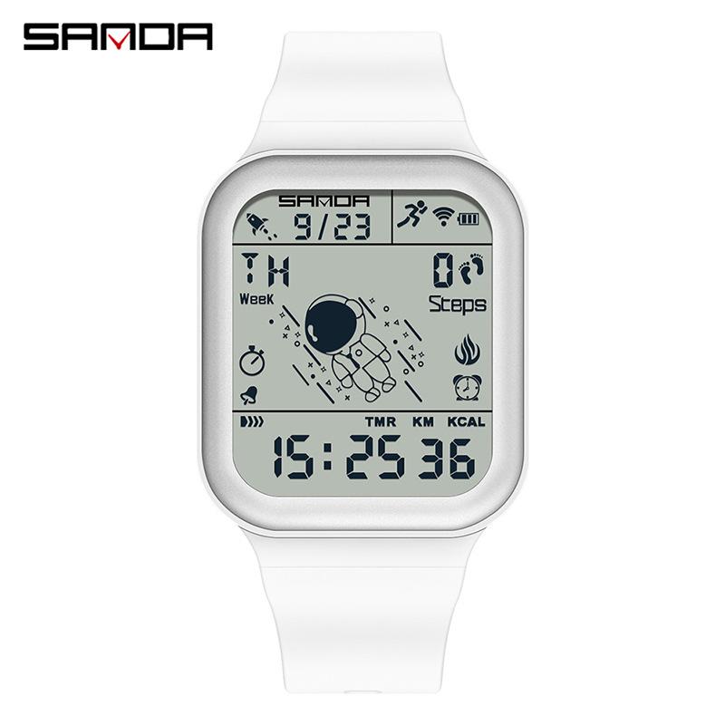 Sanda Astronaut Series Men's Sports Pedometer and Calorie Watch for Students