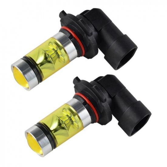 9006 For BMW 330Ci 2001-2005 2006 LED Fog Light 4300K Yellow Bulbs 100W Foglight