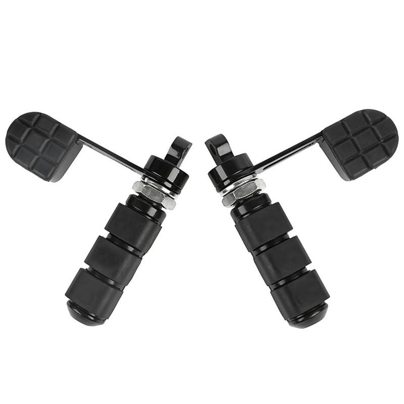 

Heel Rests For Sportster XL 883 1200 48 72 Softail DYNA FXDF FAT BOB FXDC FXWG Motorcycle Footrest Bracket Set чорний