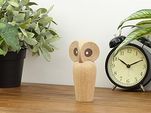 (hej!und) Paul Anker Hansen Eulen-Reproduktion (Natürlich) / Objekt Figur Nordische Waren