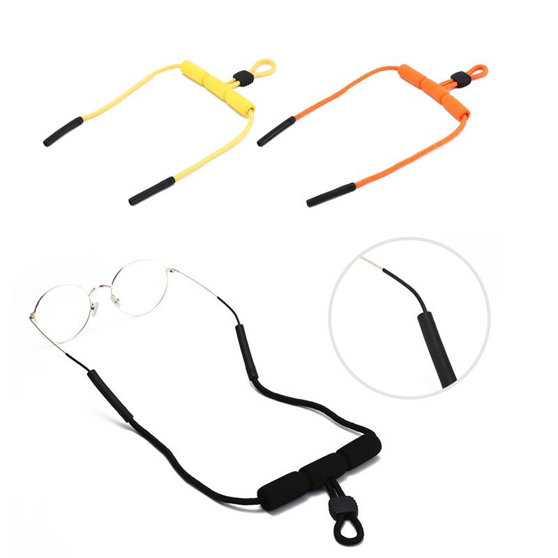 Floating Sunglasses Strap Anti Lost Sports Glasses Lanyard With Foam Float For Swimming Diving Anti Slip Glasses Chain 1/2/3PCS