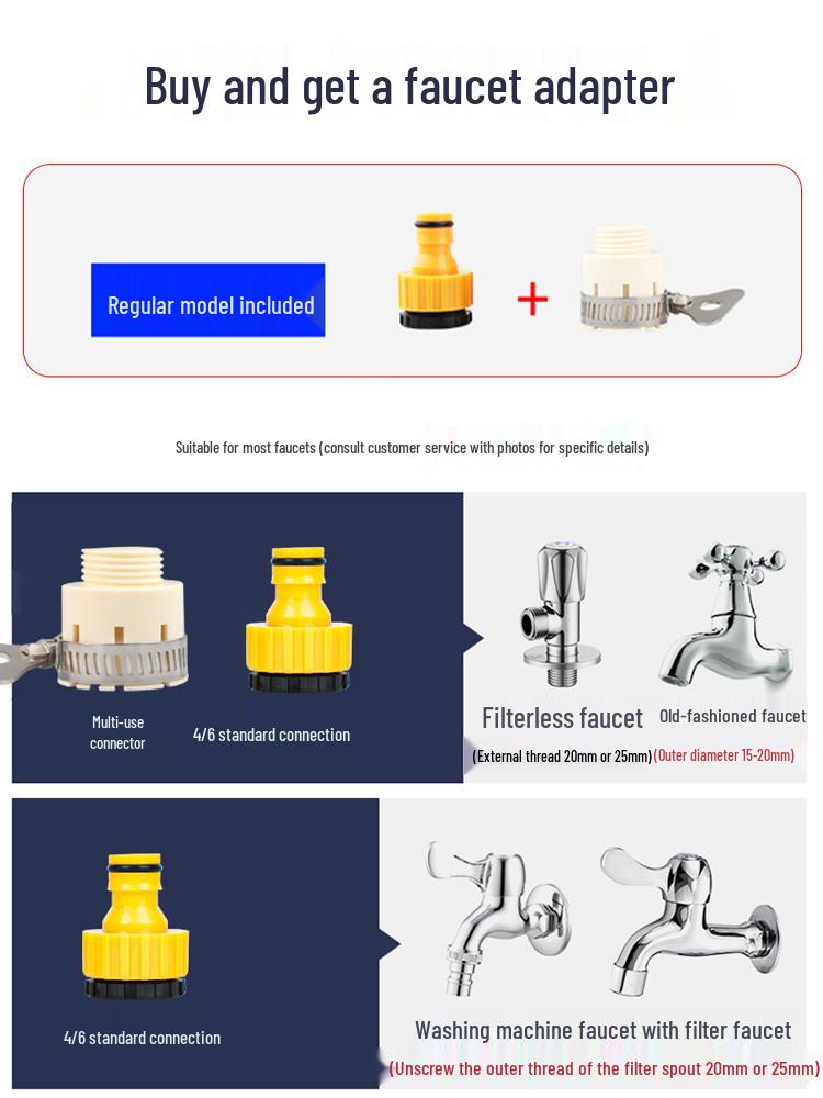 High-Pressure Telescopic Car Wash Hose Nozzle