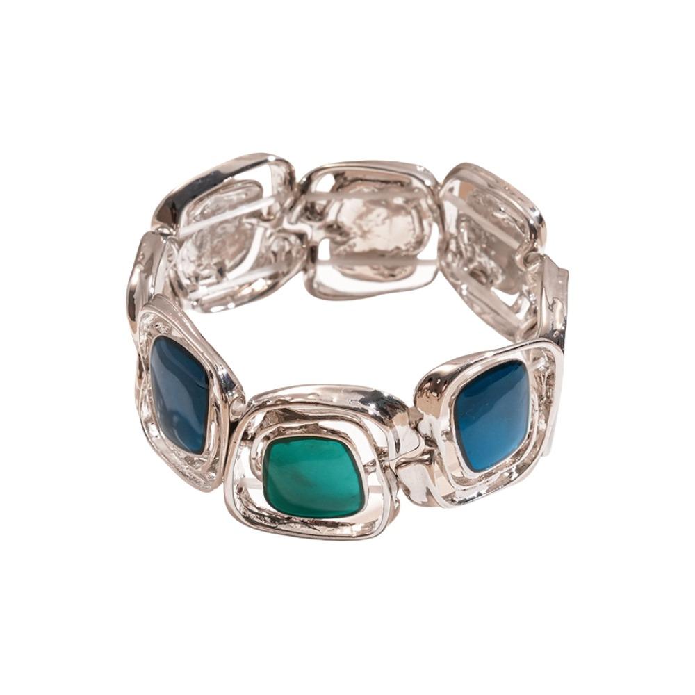 Elastic Colored Oil Rose Bracelet Waterproof Women's Hand Bracelet  Gifts for Women Girl