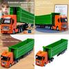 Heavy Duty Alloy Dump Truck Model With Inertia Control For Kids And Collectors