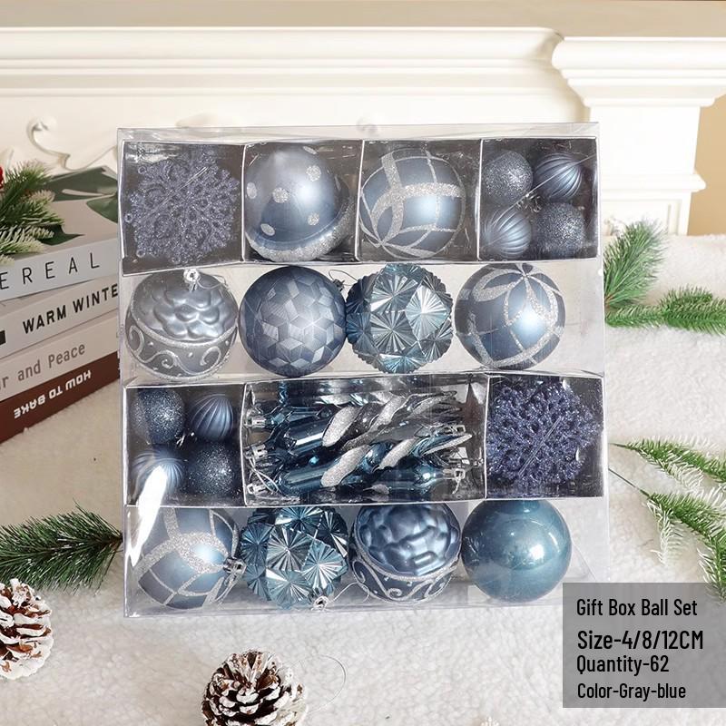 2025 Large Luminous Christmas Tree with Ornaments for Indoor Decoration