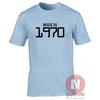 Made In 1970 TShirt Birthday Celebration Present Gift Funny Party Teeshirt