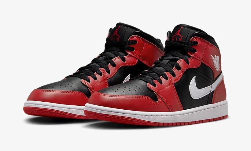 DQ8426-061 Nike Air Jordan 1 Mid Gym Red Black (Men s) 12