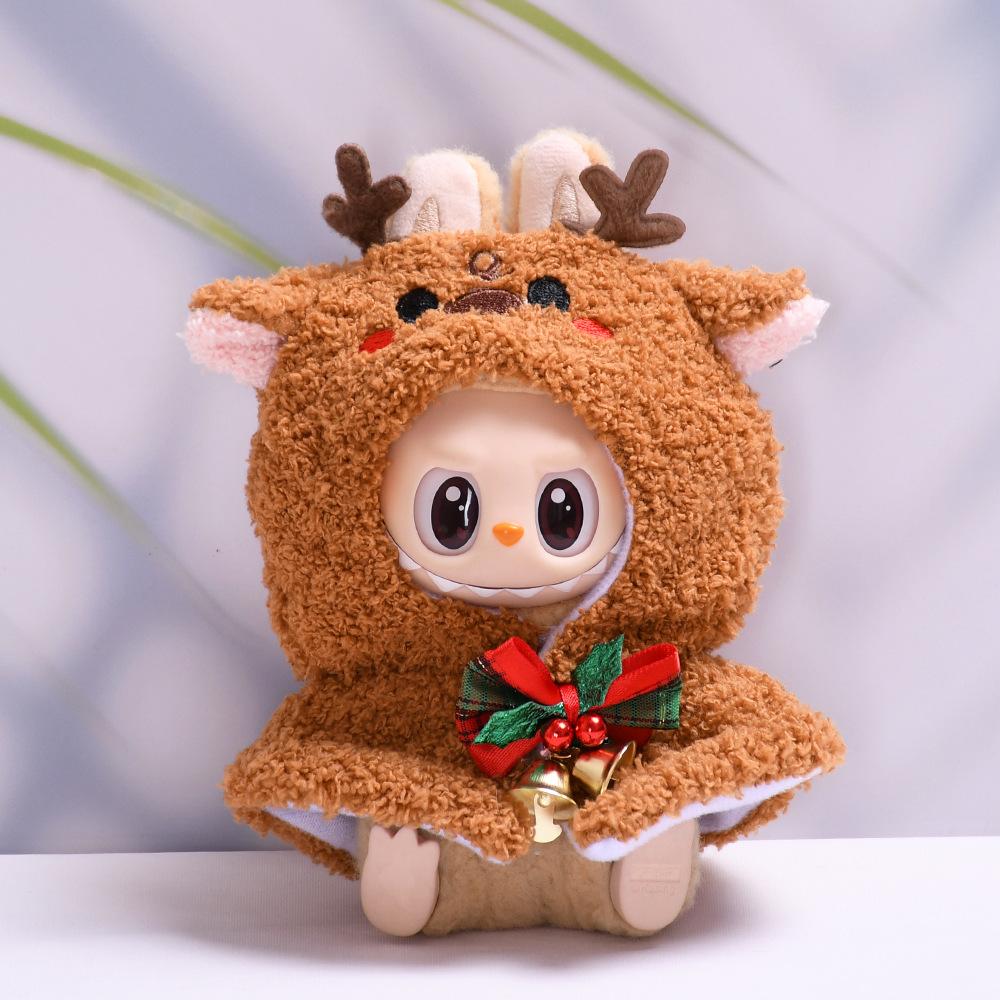 Only Clothes, First and Second Generation, Lambcloth Clothes, Christmas Reindeer, Snowman Keychain Decoration, Labubu Clothing, Cute Doll Clothes