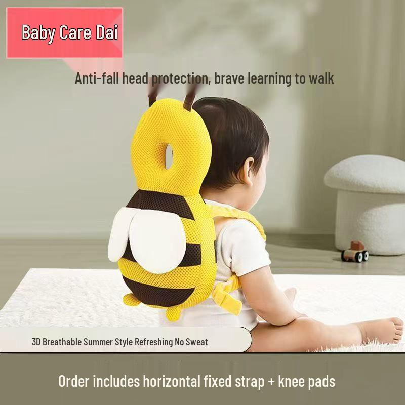 Infant Anti-Fall Head Protection Pad & Learning To Walk Headrest Hat