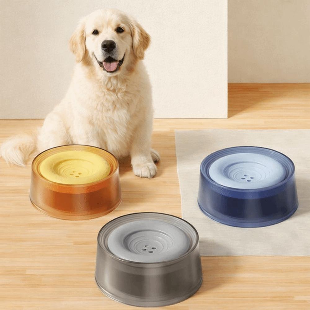 Non-Slip Base Dog Drinking Bowl Large Capacity Cat Bowl Pet Floating Water Bowl  Pet Accessories