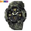 SKMEI 1637 Military Watch for Men LED Display Waterproof Quartz Wristwatch Mens Sport Digital Shockproof Clock Montre Homme 1965
