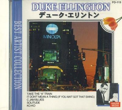 CD DUKE ELLINGTON - Duke Ellington Best Artist Collecti FO113 AMUSE Japan Jazz Used