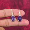 Amethyst Ohrringe Edelstein Schmuck, 925 Sterling Silber Ohrringe, Geschenk für Frauen handgefertigte Ohrringe
