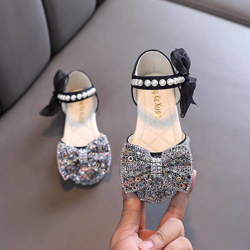 

детская кожаная обувьSingle Shoe Princess Shoes 21