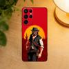 Game Red Dead R-Redemption phone Case For Samsung S25,24,21,22,23,30,Ultra,20,Plus,Fe,Lite,Note Soft Black Cover