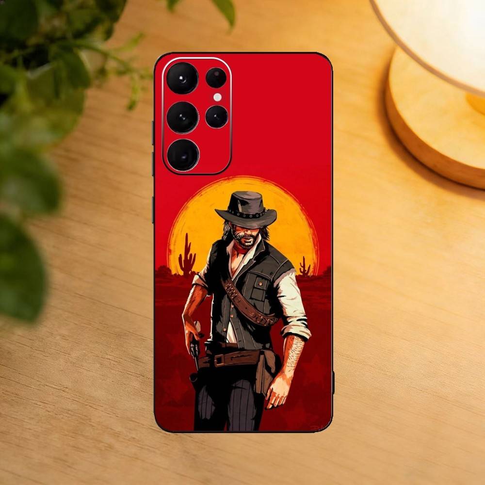 Game Red Dead R-Redemption phone Case For Samsung S25,24,21,22,23,30,Ultra,20,Plus,Fe,Lite,Note Soft Black Cover