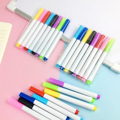 Umweltfreundliche nachfüllbare Whiteboard-Marker mit feiner Spitze - Wasserbasiert, abwischbar, ideal für Schüler und den Bürogebrauch