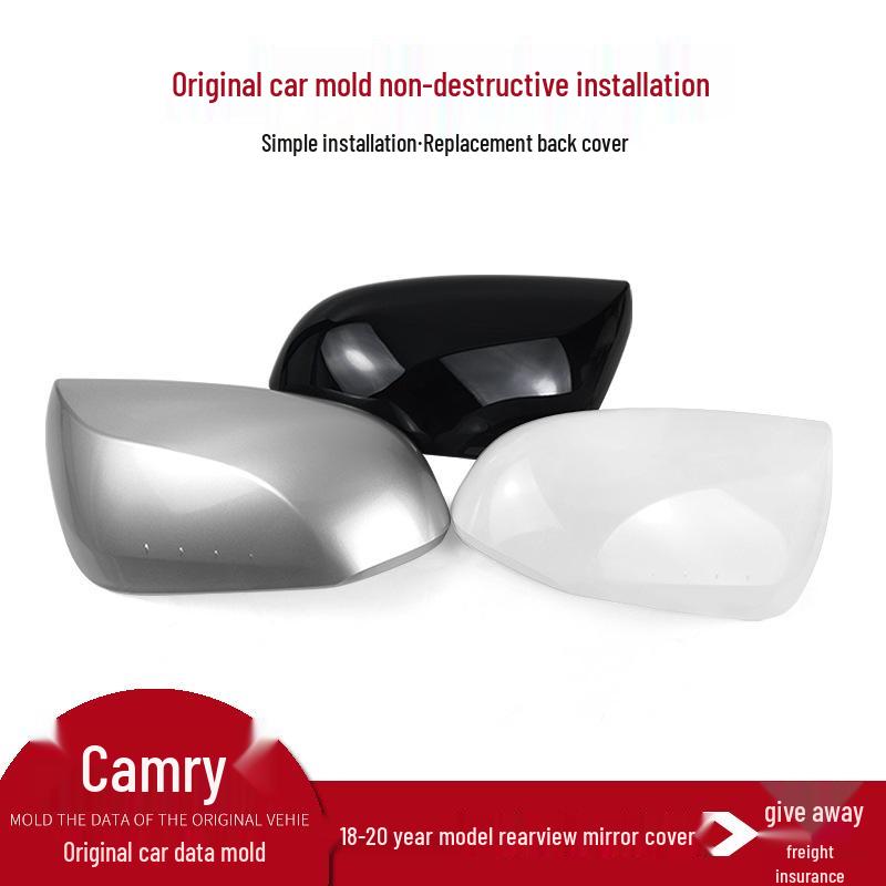 

Toyota Camry 8-го поколения (2018-2021 гг.) Корпус зеркала заднего вида - Левая/Правая крышка Unpainted - Driver s Side Left