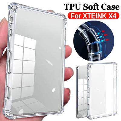 Transparent Anti-drop Cases for XTEINK X4 E-Book 4.3" Clear Protective Back Cover with Airbags Protection Soft TPU Case Shell