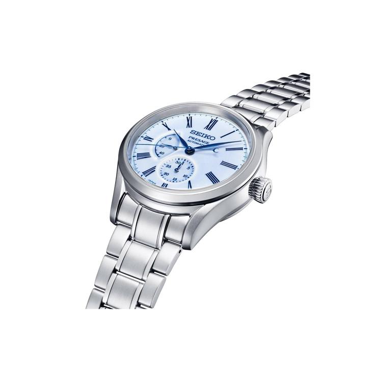 Seiko 10m Waterproof Automatic Mechanical Movement Stainless Steel Strap Watch Men's Watches SPB267J1
