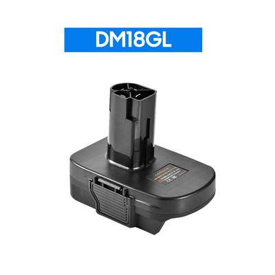 Reemplazo del adaptador convertidor de batería para convertir la batería de litio Dewalt Milwaukee 18V-20V a