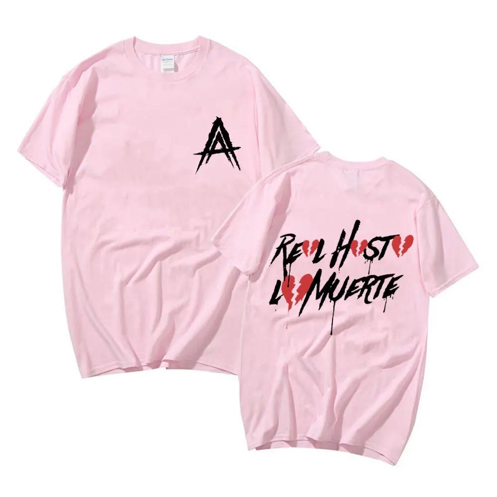 Cool Rapper Anuel AA Men Women T Shirt Oversized Cotton Hip Hop Short Sleeve Graphic T-Shirt Streetwear Tee Trend Clothes Tops