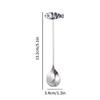 Cute Paintings Cat 304 Stainless Steel Spoon Hollow For Coffee Tea Dessert Spoon Kitchen Tableware Gifts For Students Children