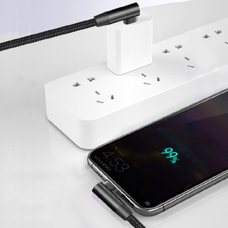 Double Elbow USB Type C to USB C Cable PD 60W Fast Charge 10Gbps Data Sync Cord