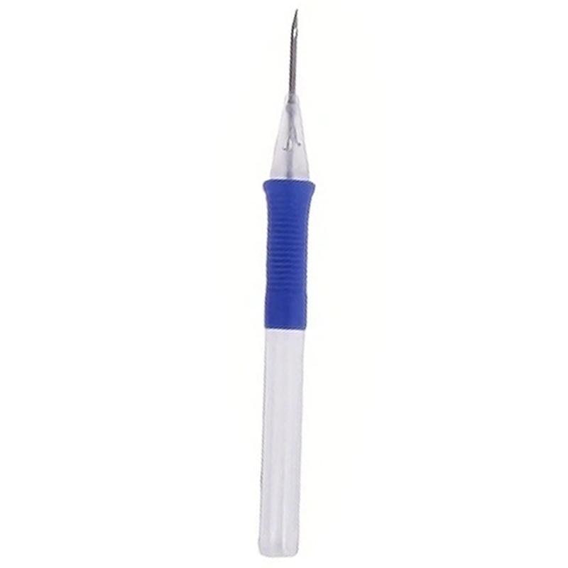 Cross Stitch Pen DIY Embroidery Pen Hand Embroidery Needle Weaving Tool Punch Needle Craft