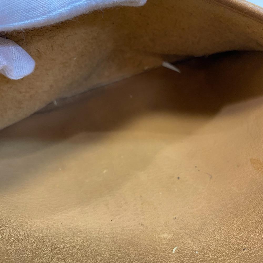 COACH 9966 leather Shoulder Bag Brown leather Used