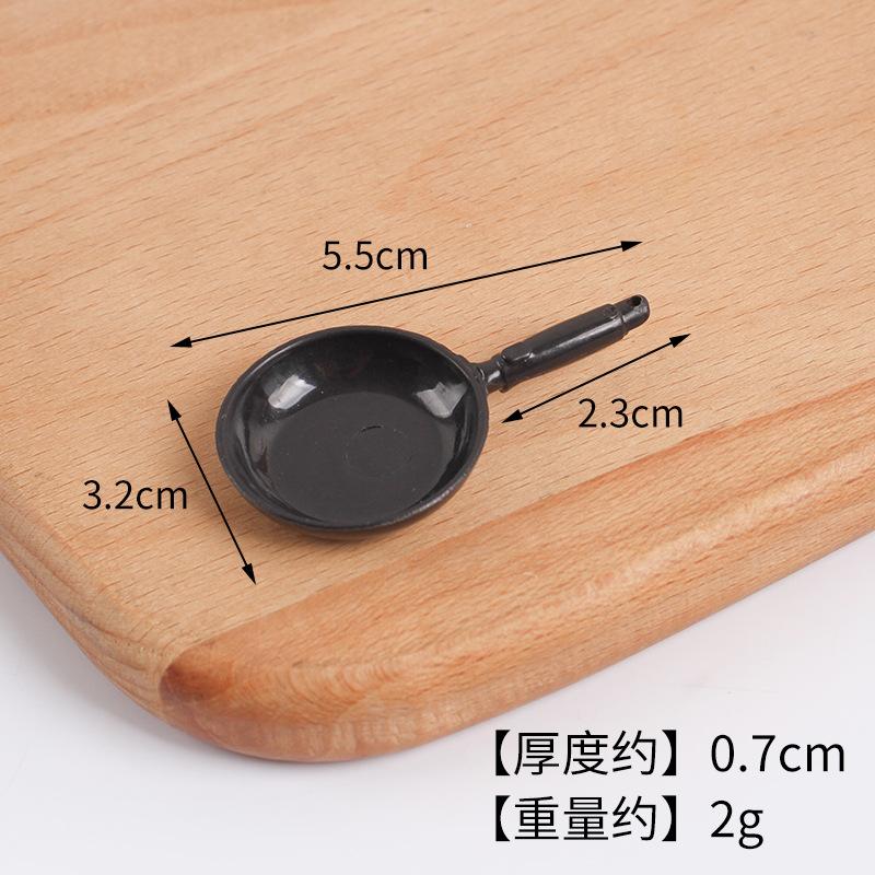 Mini Miniature Simulation Plate Small Bowl Tableware Diy Food Play Accessories Mini Container Play House Kitchen Toys